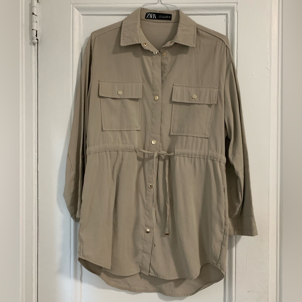 Zara shirt dress - size Small - Picture 5 of 7